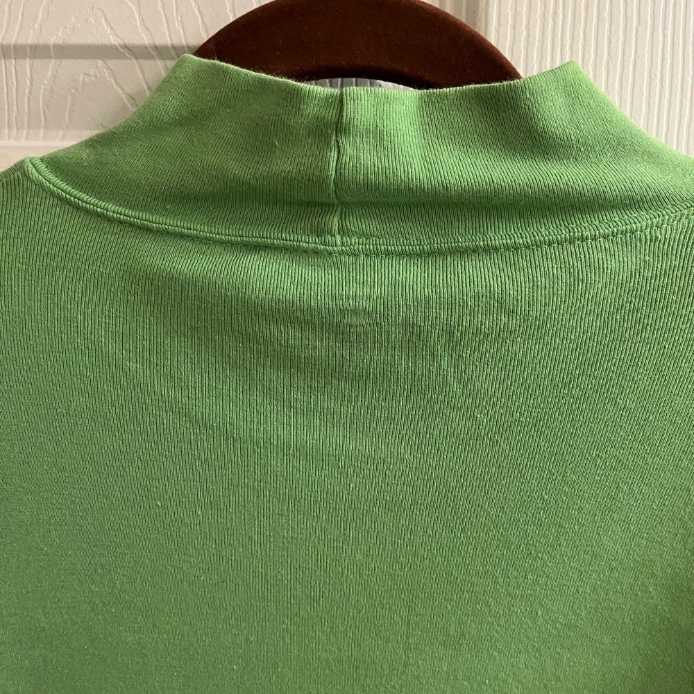 JONES NEW YORK ~SPORT~GREEN BLOUSE~LG - Picture 7 of 8